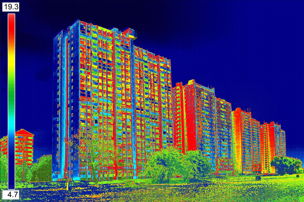 Inspection thermique drone
