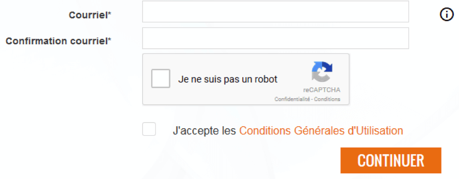 Renseignement d'email AlphaTango