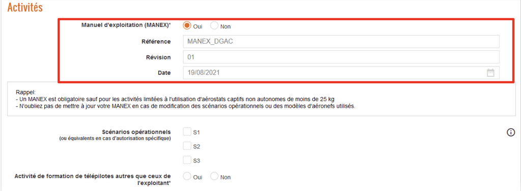 Inscription en centre AlphaTango